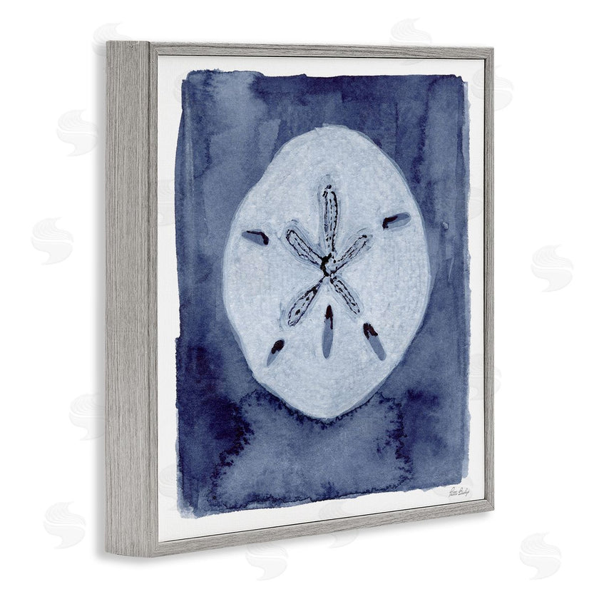 Patti Bishop | Sand Dollar over Indigo