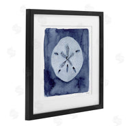 Patti Bishop | Sand Dollar over Indigo