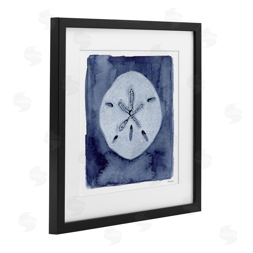 Patti Bishop | Sand Dollar over Indigo