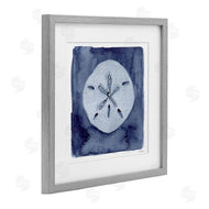 Patti Bishop | Sand Dollar over Indigo