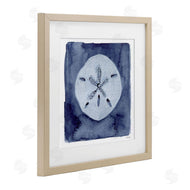 Patti Bishop | Sand Dollar over Indigo