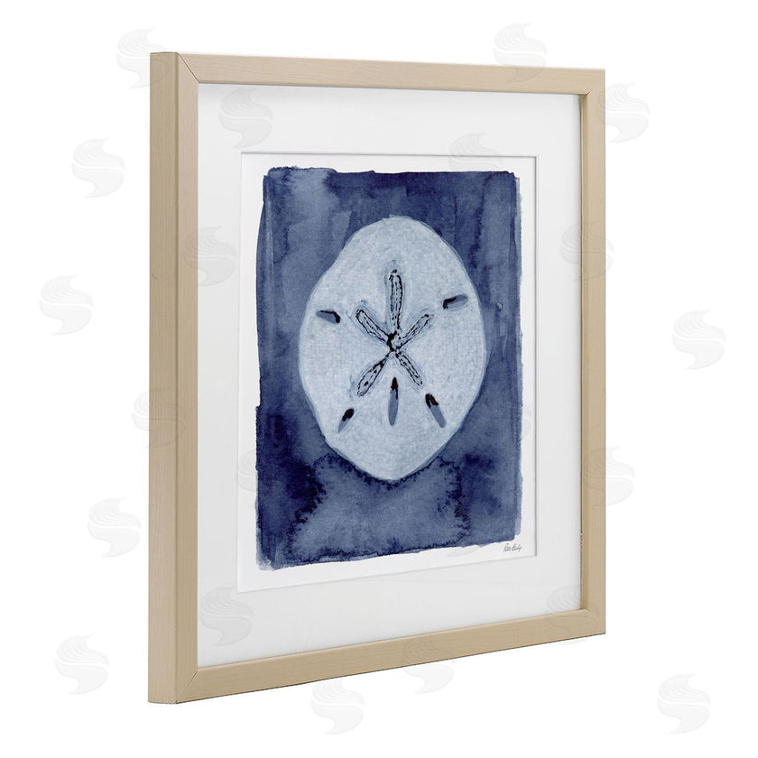 Patti Bishop | Sand Dollar over Indigo