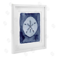 Patti Bishop | Sand Dollar over Indigo