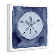 Patti Bishop | Sand Dollar over Indigo