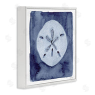 Patti Bishop | Sand Dollar over Indigo