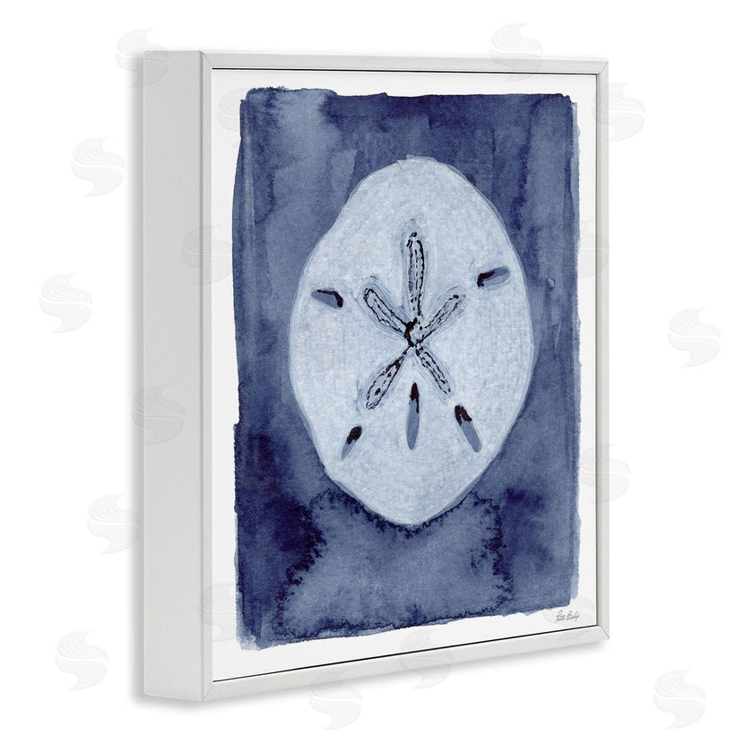 Patti Bishop | Sand Dollar over Indigo