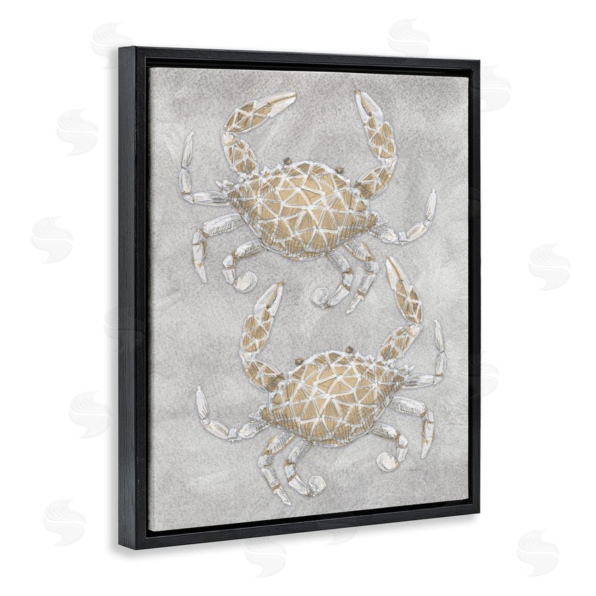 Patti Bishop | Grey Crabs Drawing
