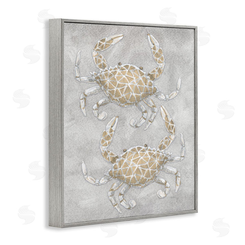 Patti Bishop | Grey Crabs Drawing