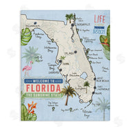 Kim Allen | Florida Map Beach Life