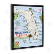 Kim Allen | Florida Map Beach Life