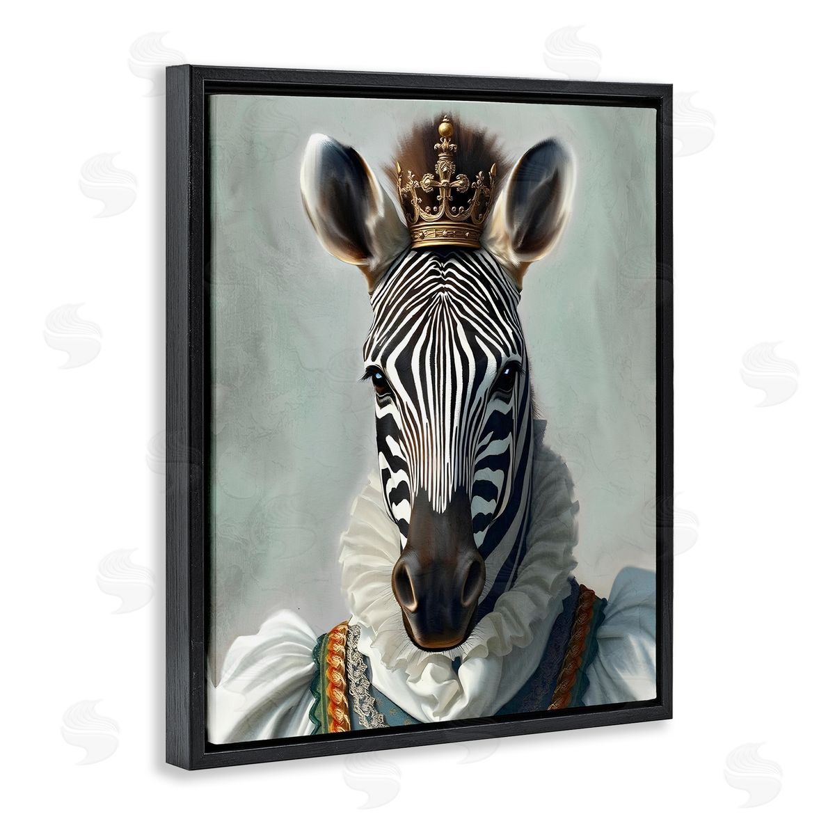Kim Allen | Zebra Queen Regal Portrait