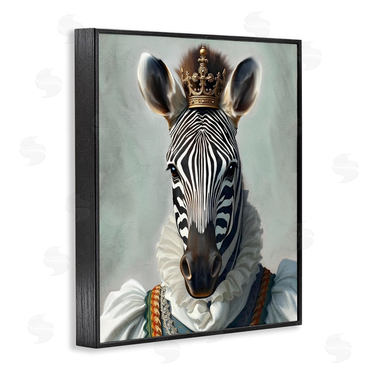 Kim Allen | Zebra Queen Regal Portrait