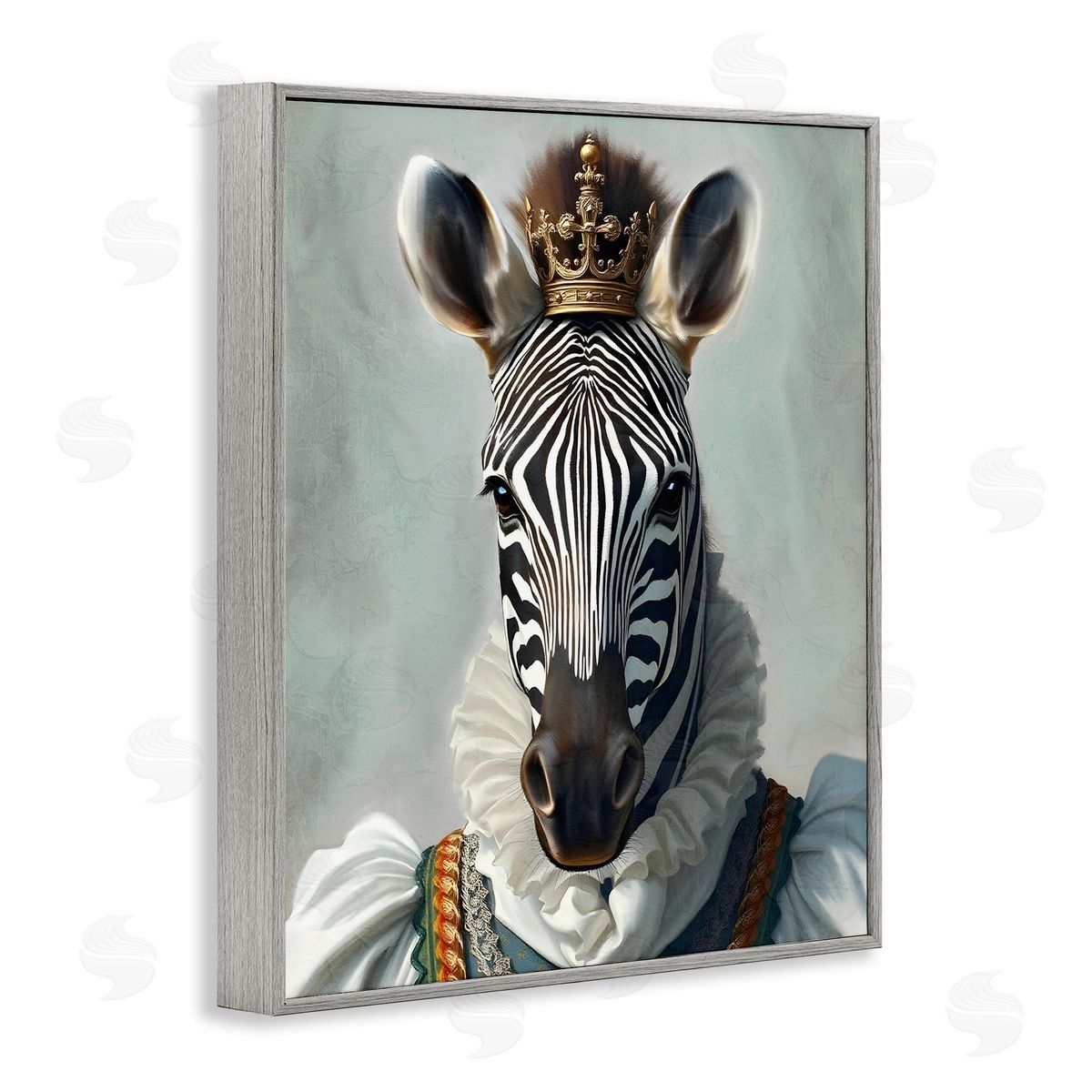 Kim Allen | Zebra Queen Regal Portrait