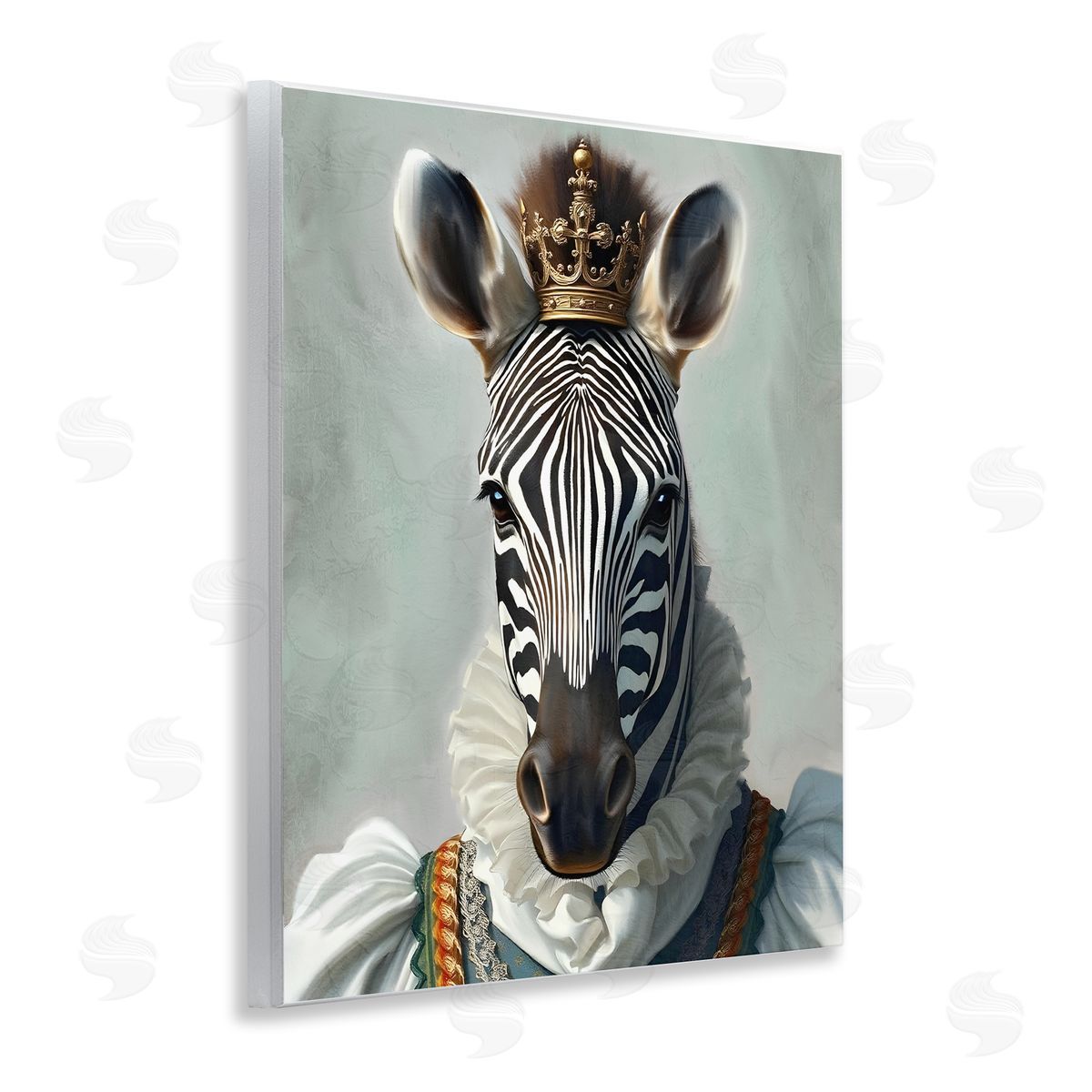 Kim Allen | Zebra Queen Regal Portrait