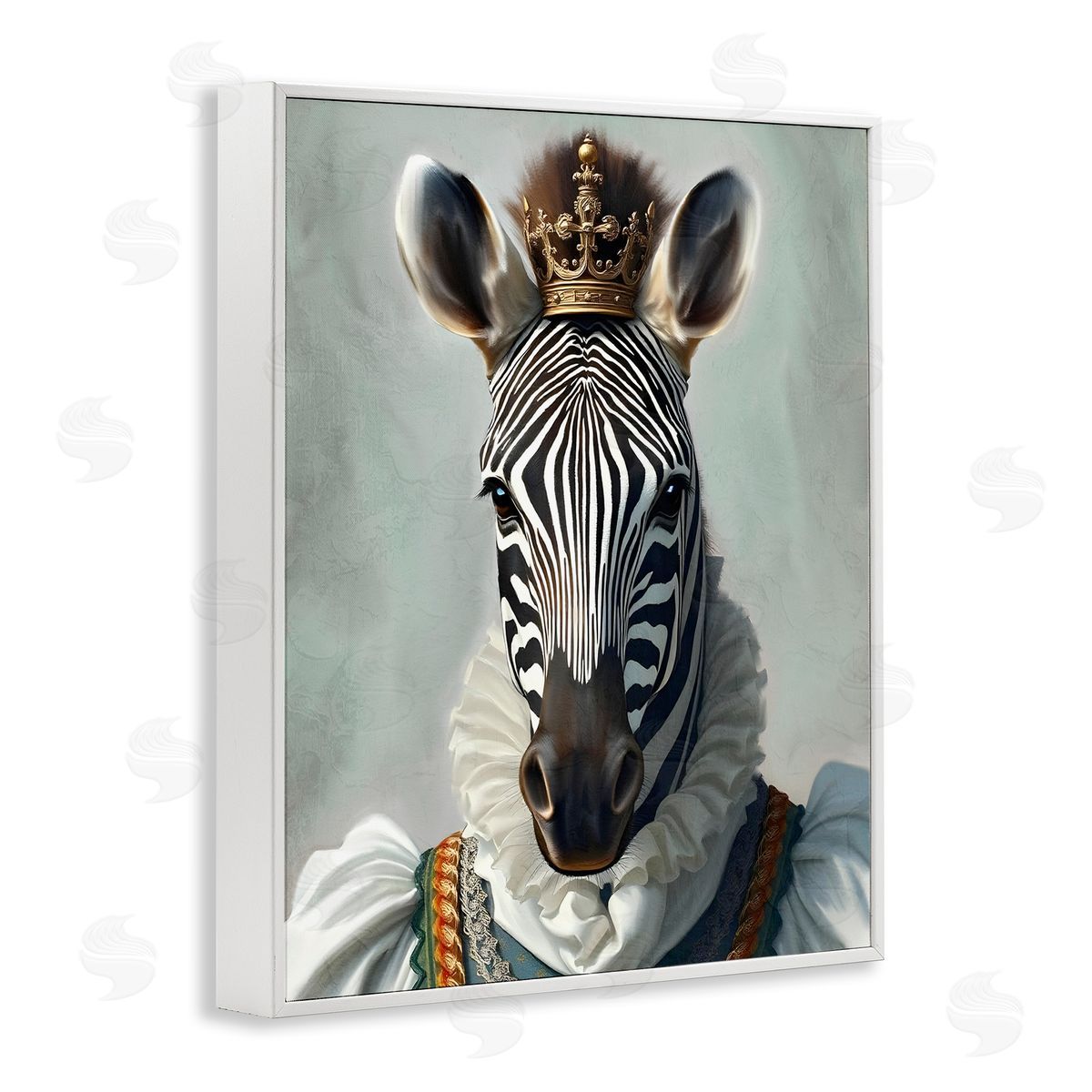 Kim Allen | Zebra Queen Regal Portrait