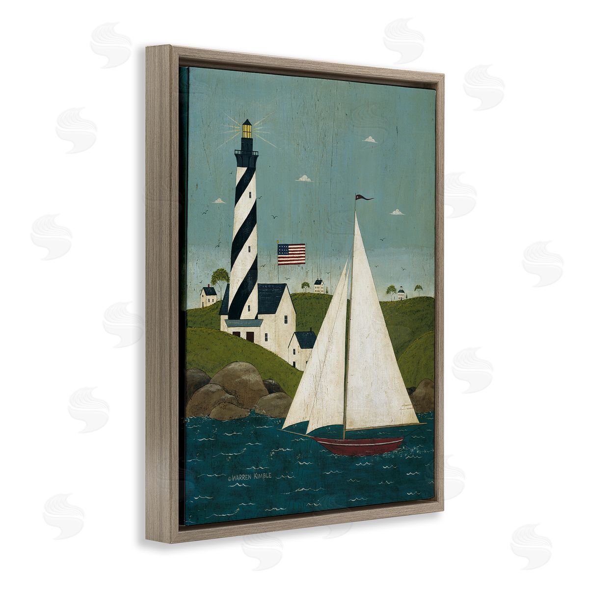 Warren Kimble | Coastal Breeze Sailboat Scene