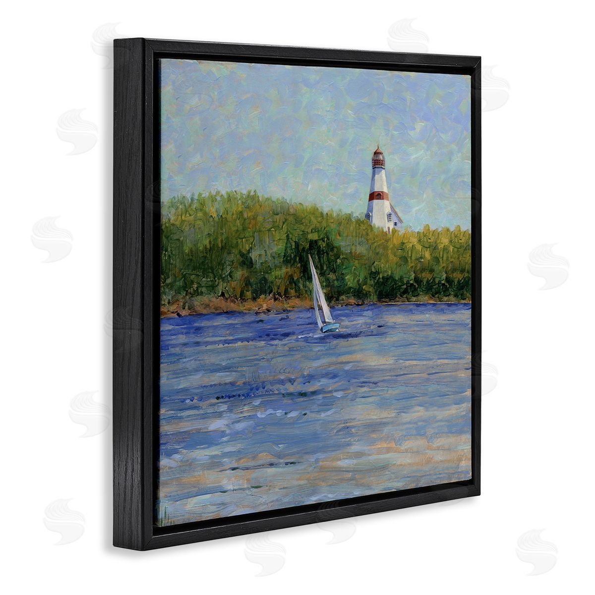 Tim Coffey | Single Sailboat & Lighthouse