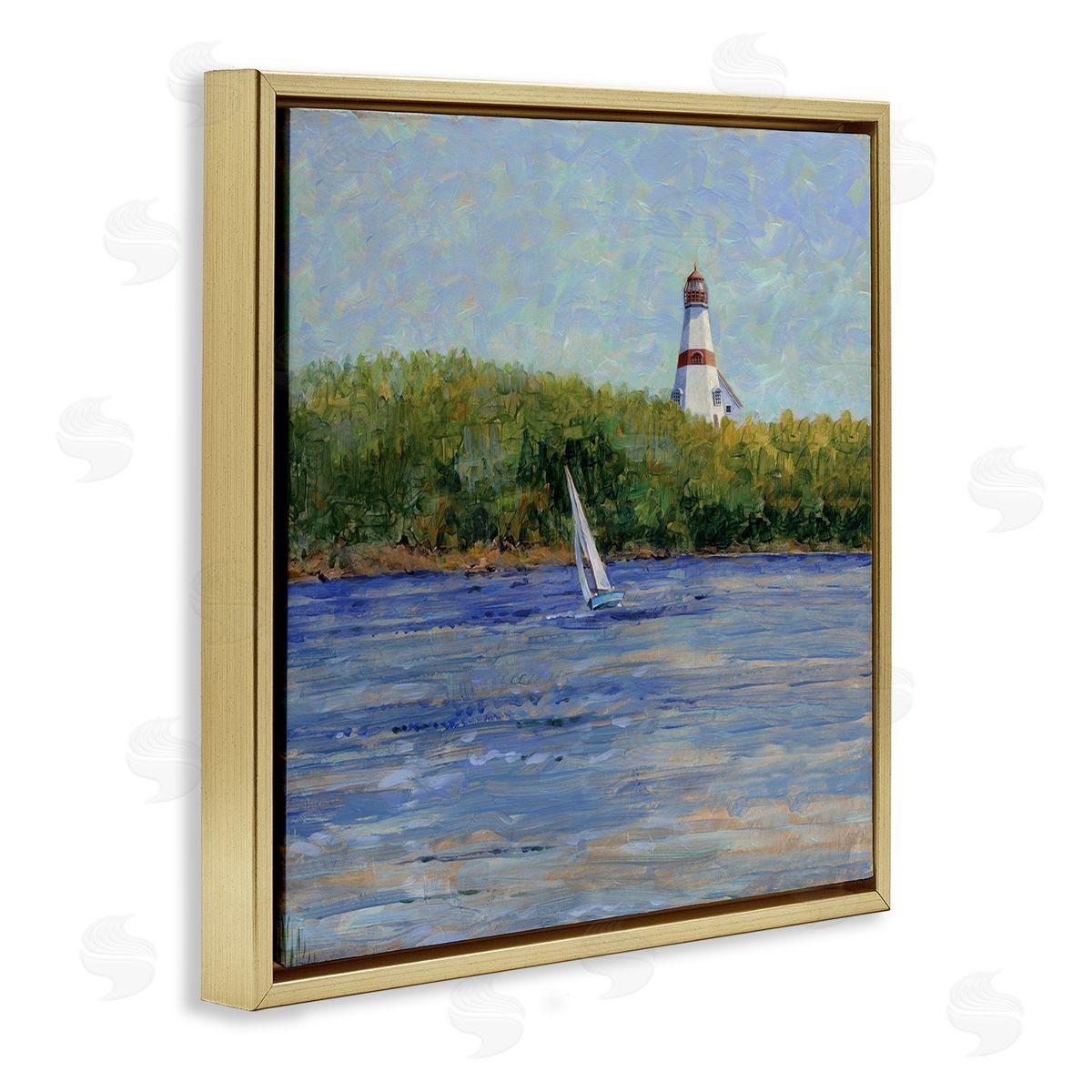 Tim Coffey | Single Sailboat & Lighthouse