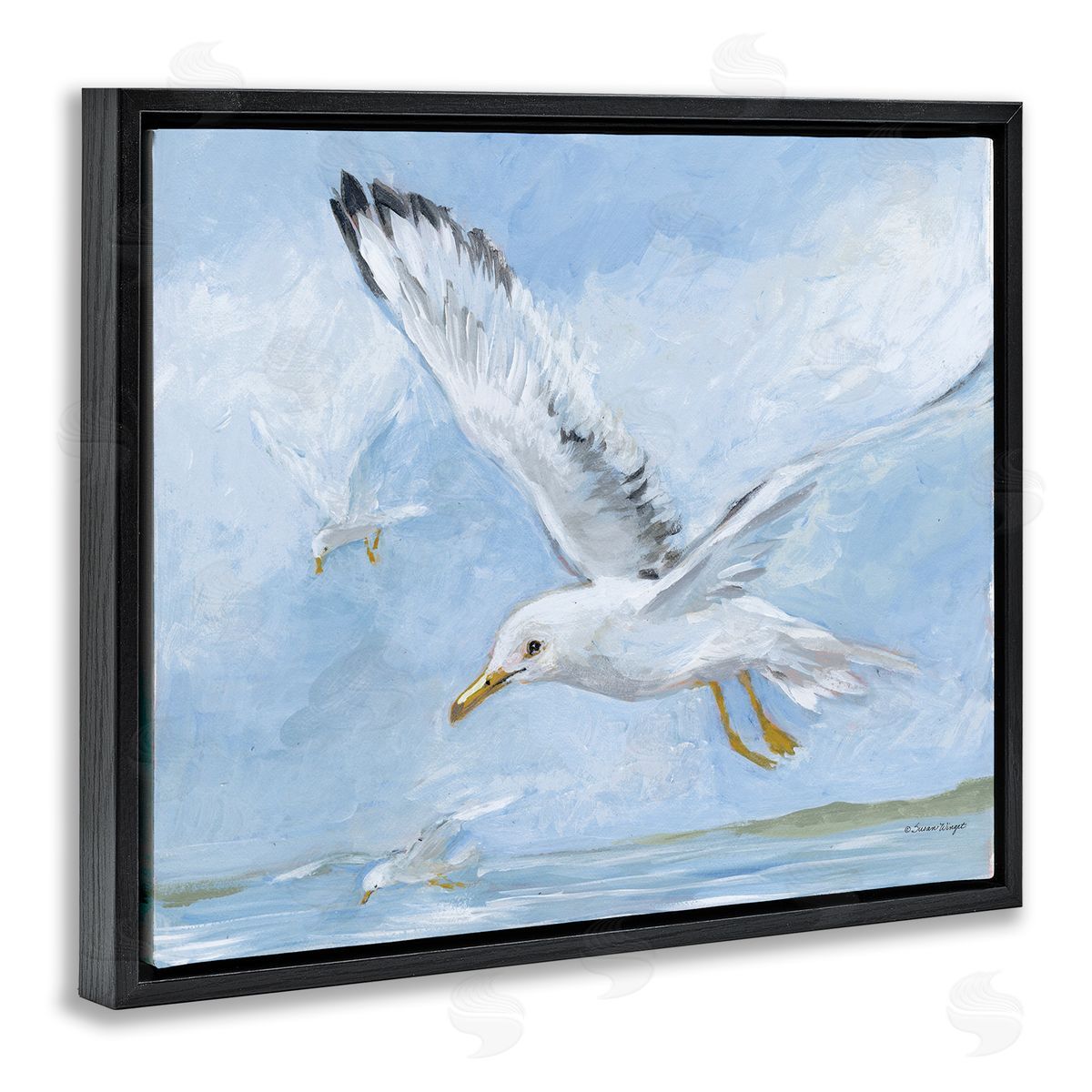 Susan Winget | Scenic Seagulls Flying