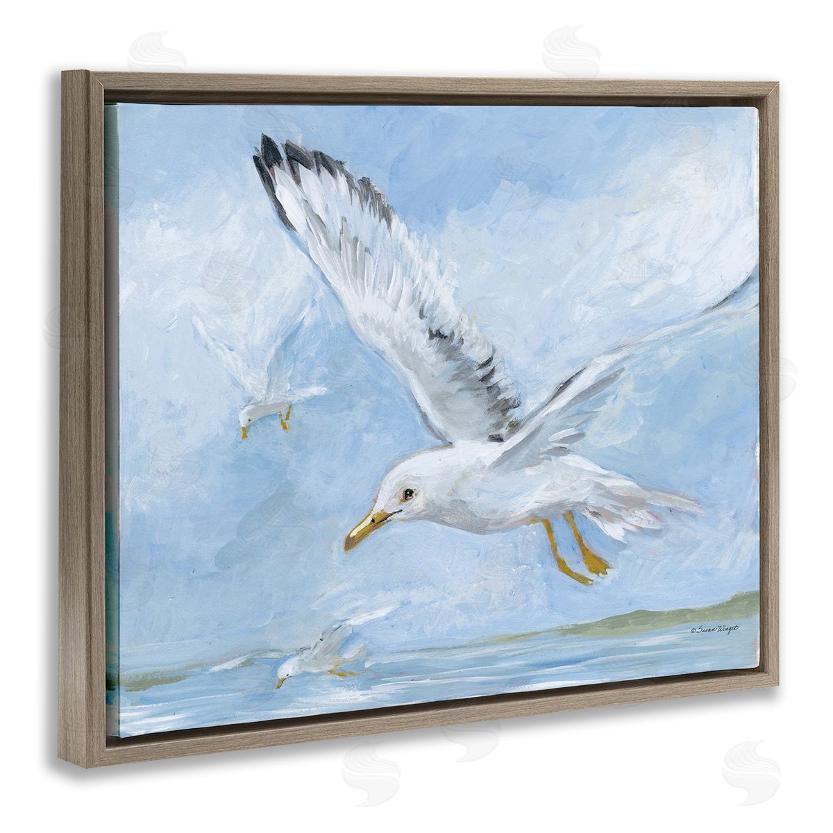 Susan Winget | Scenic Seagulls Flying
