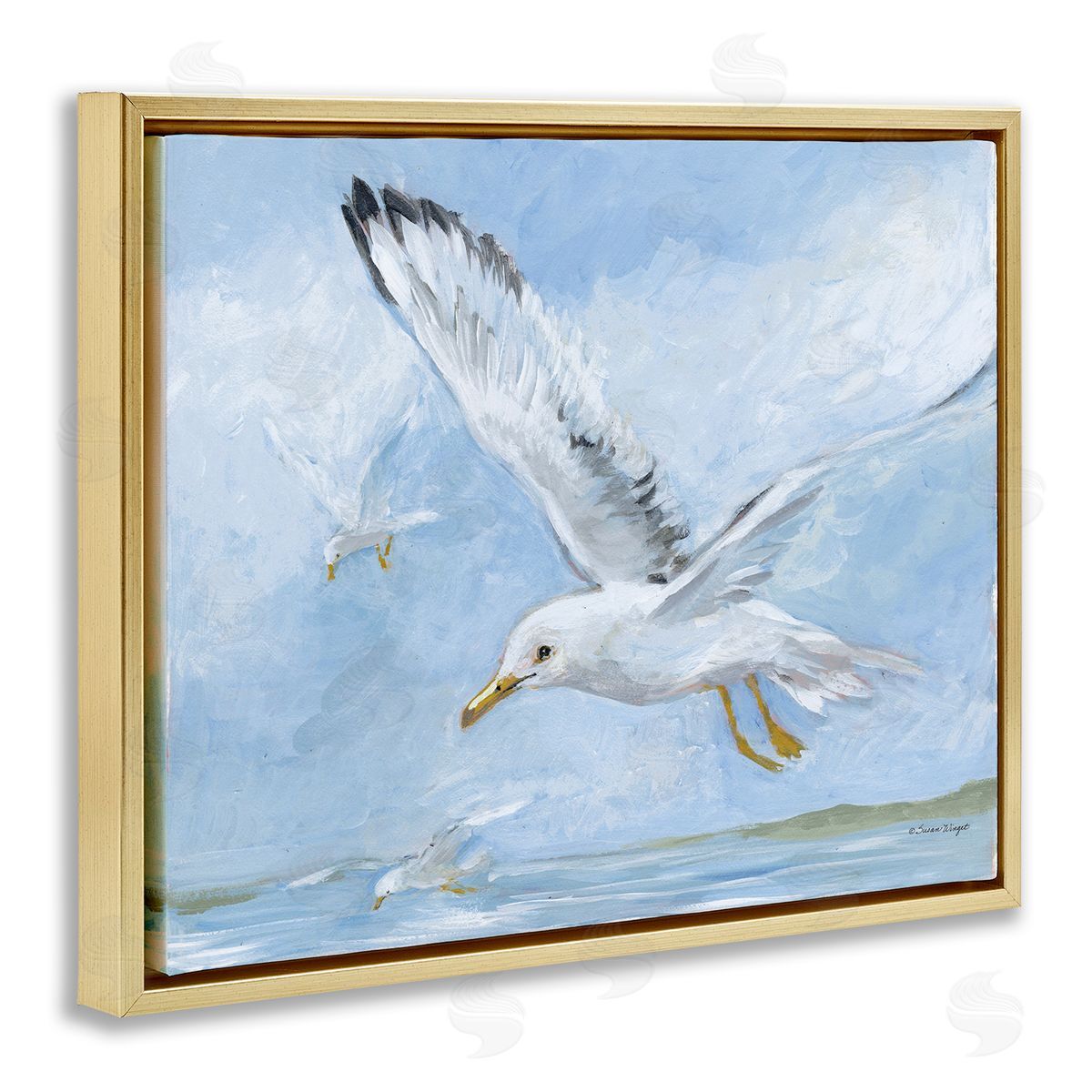 Susan Winget | Scenic Seagulls Flying