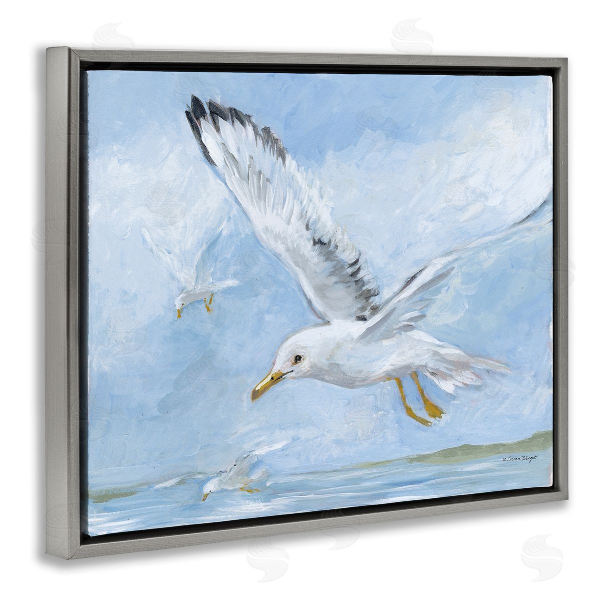 Susan Winget | Scenic Seagulls Flying