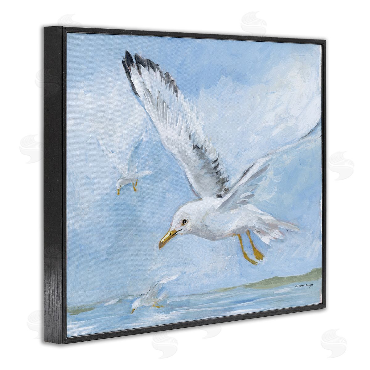 Susan Winget | Scenic Seagulls Flying