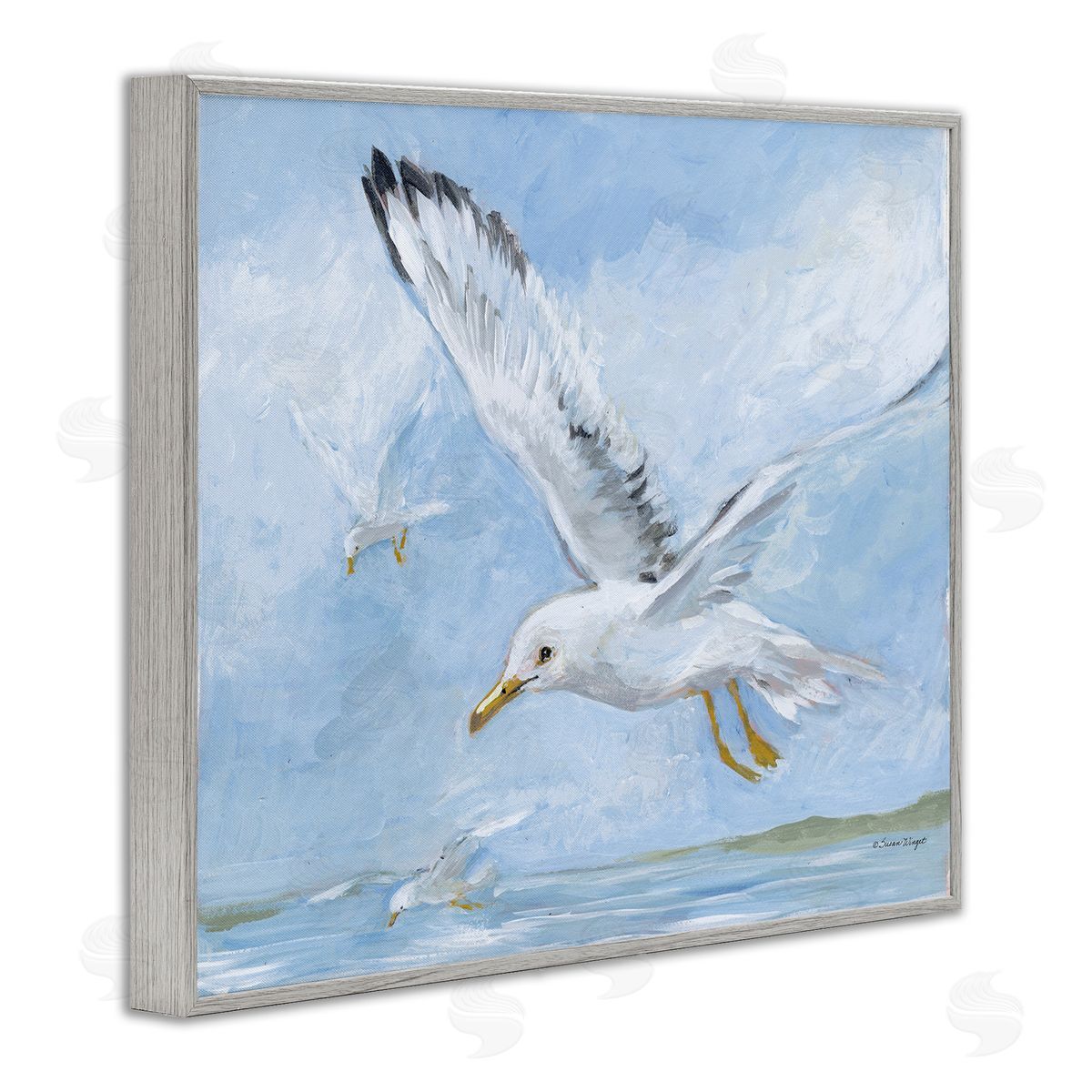 Susan Winget | Scenic Seagulls Flying