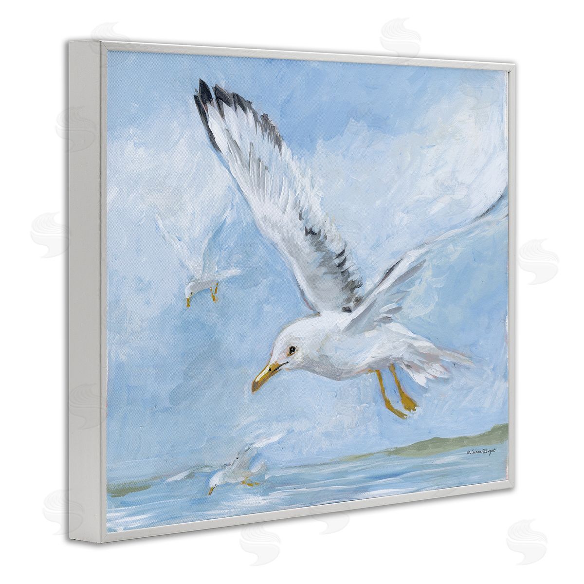 Susan Winget | Scenic Seagulls Flying