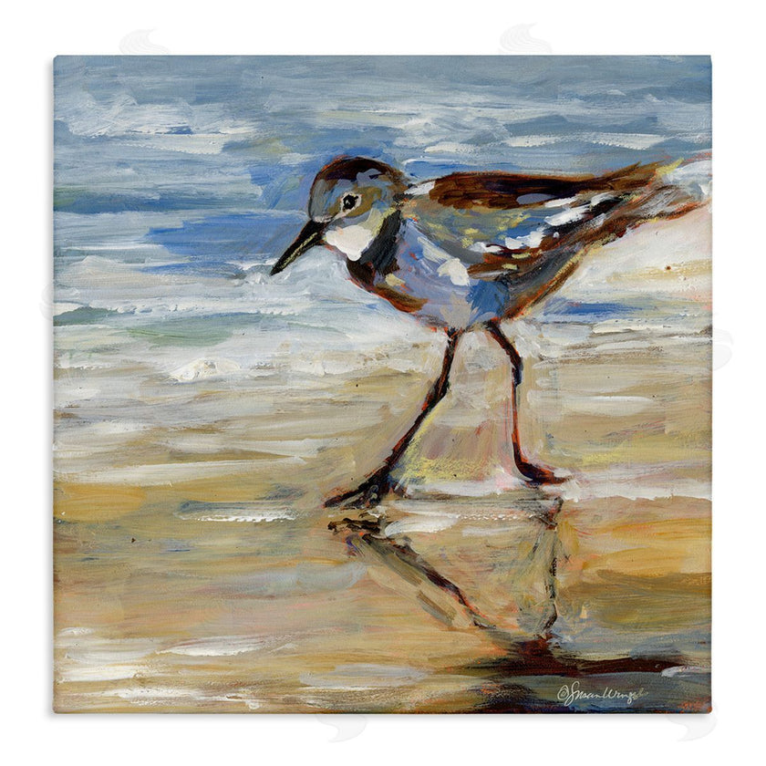 Susan Winget | Sandpiper and Beach Tide
