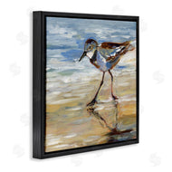 Susan Winget | Sandpiper and Beach Tide