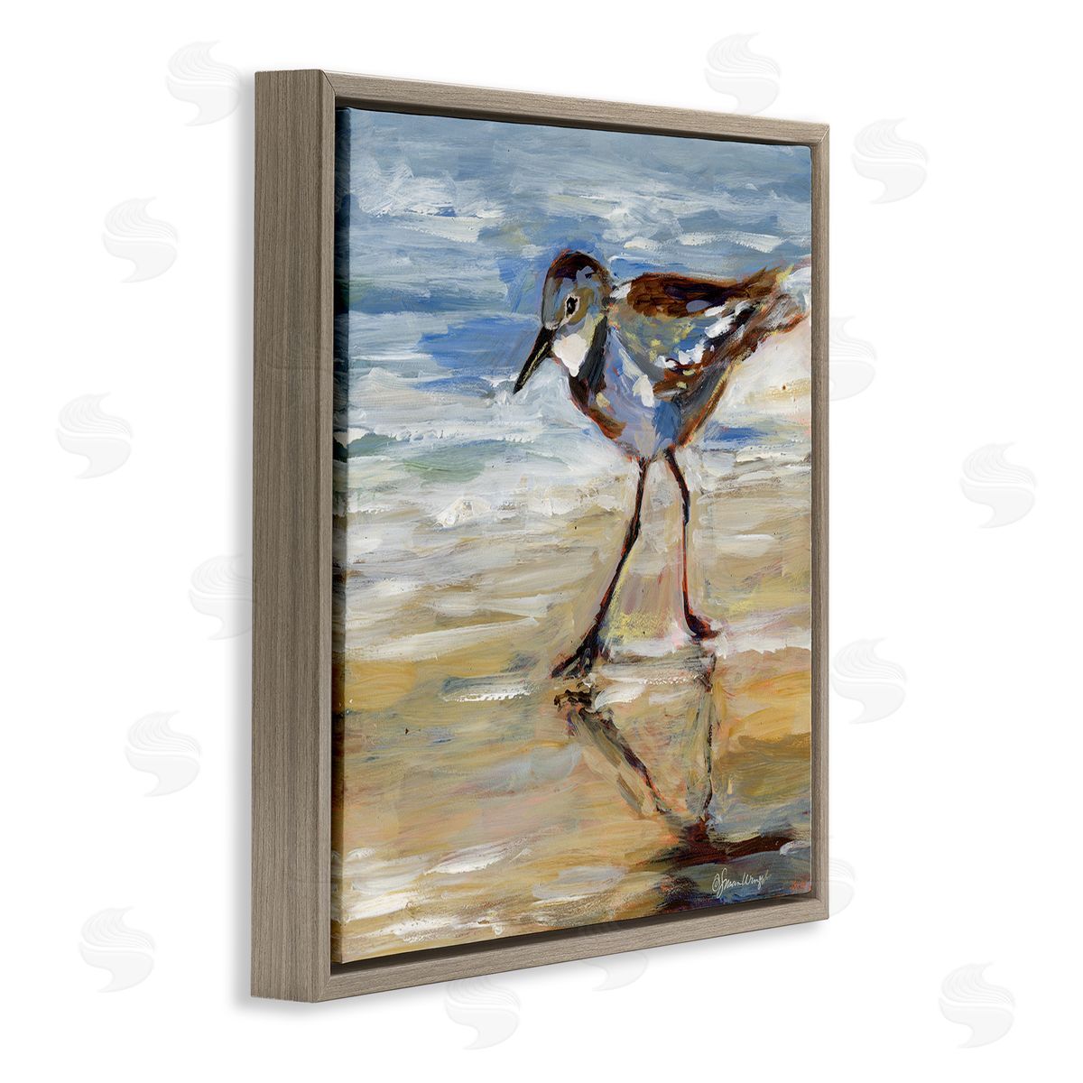 Susan Winget | Sandpiper and Beach Tide
