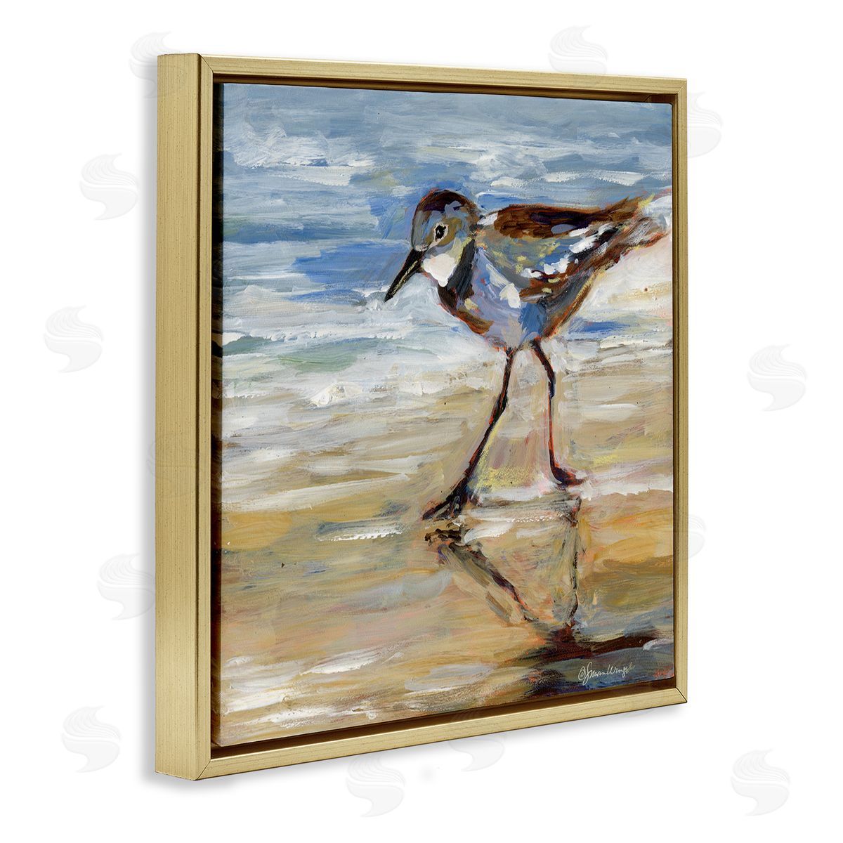Susan Winget | Sandpiper and Beach Tide