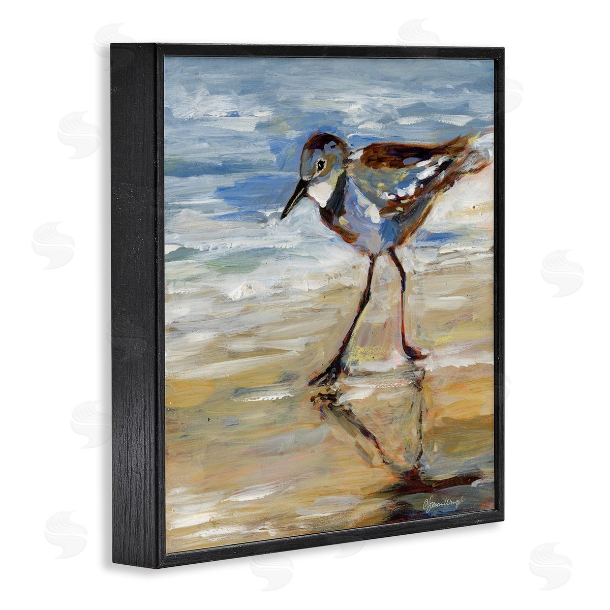 Susan Winget | Sandpiper and Beach Tide