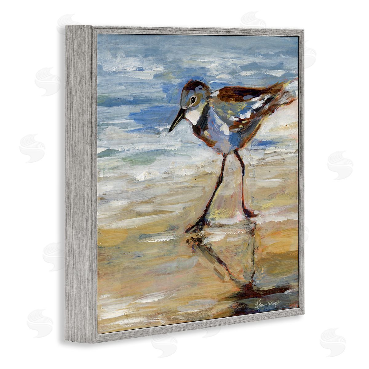 Susan Winget | Sandpiper and Beach Tide