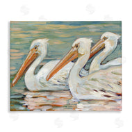 Susan Winget | Pelican Trio Pond Reflection