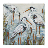Susan Winget | Three Herons In Water