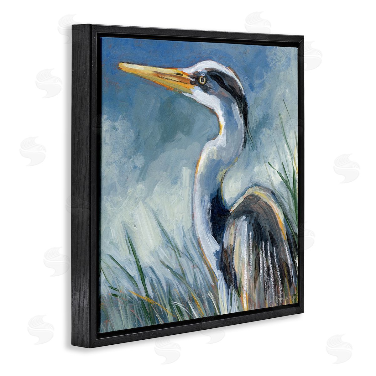 Susan Winget | Heron Gazing with Grasses