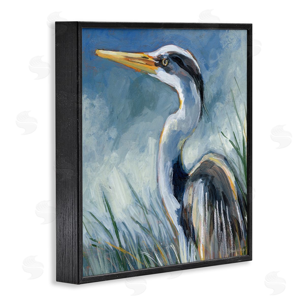 Susan Winget | Heron Gazing with Grasses