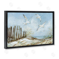 Susan Winget | Seagulls Over Beach Path