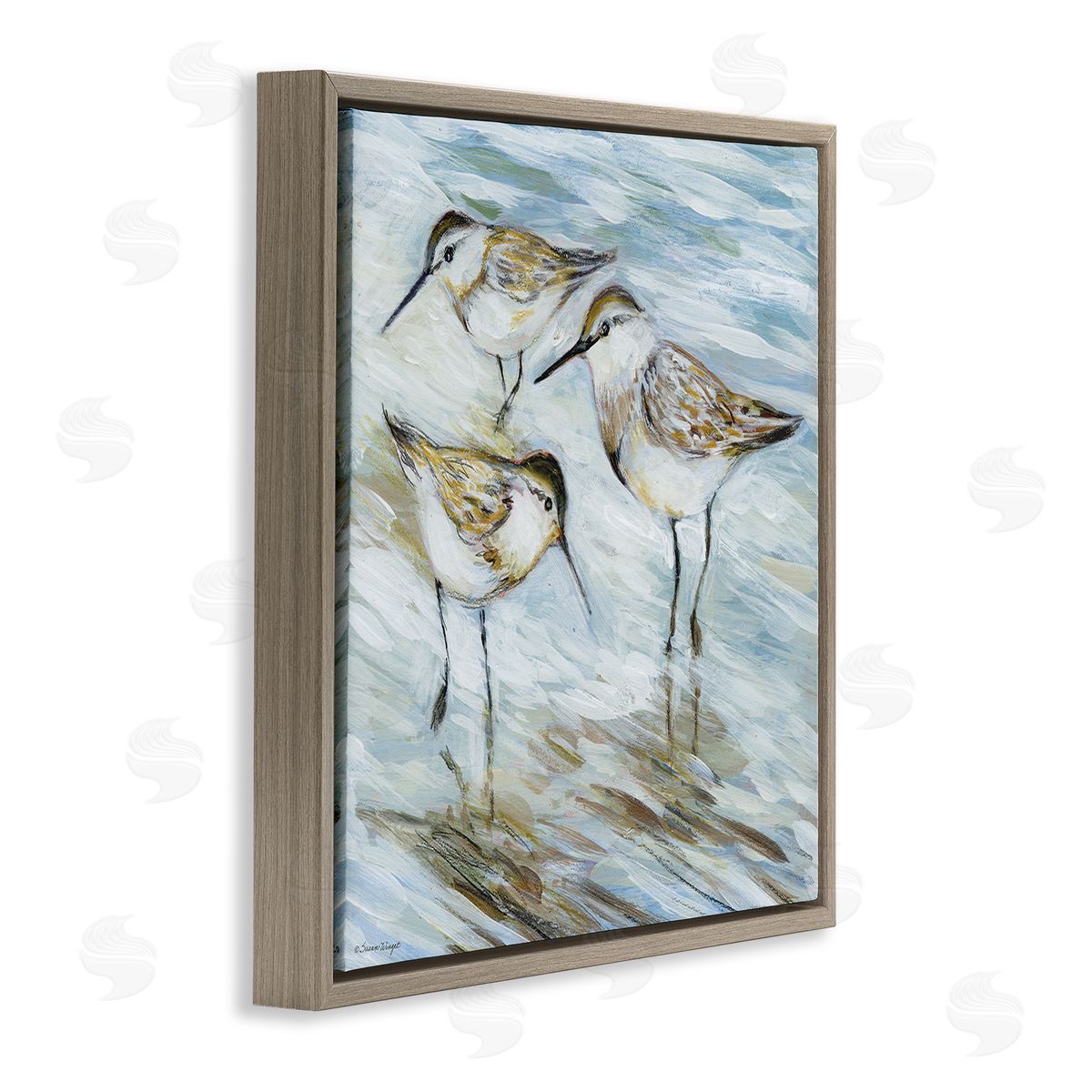 Susan Winget | Wetlands Sandpiper Trio