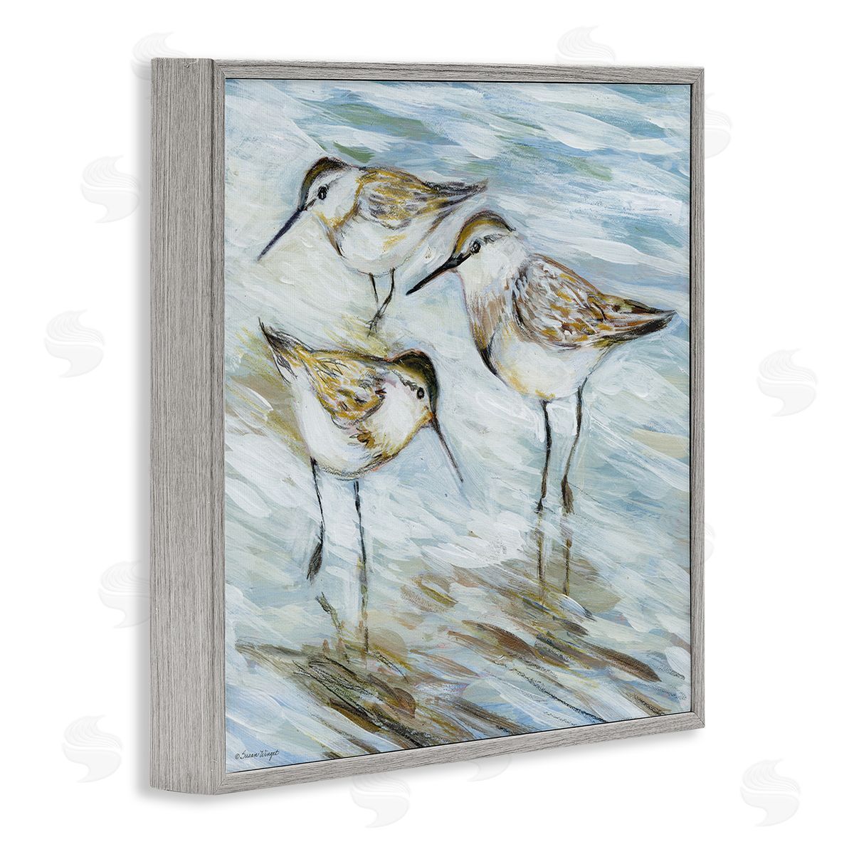 Susan Winget | Wetlands Sandpiper Trio