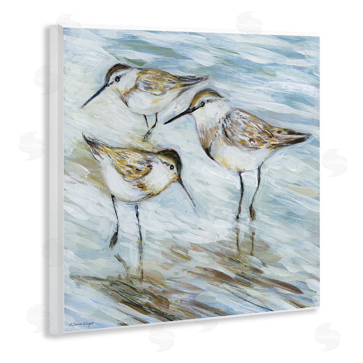 Susan Winget | Wetlands Sandpiper Trio