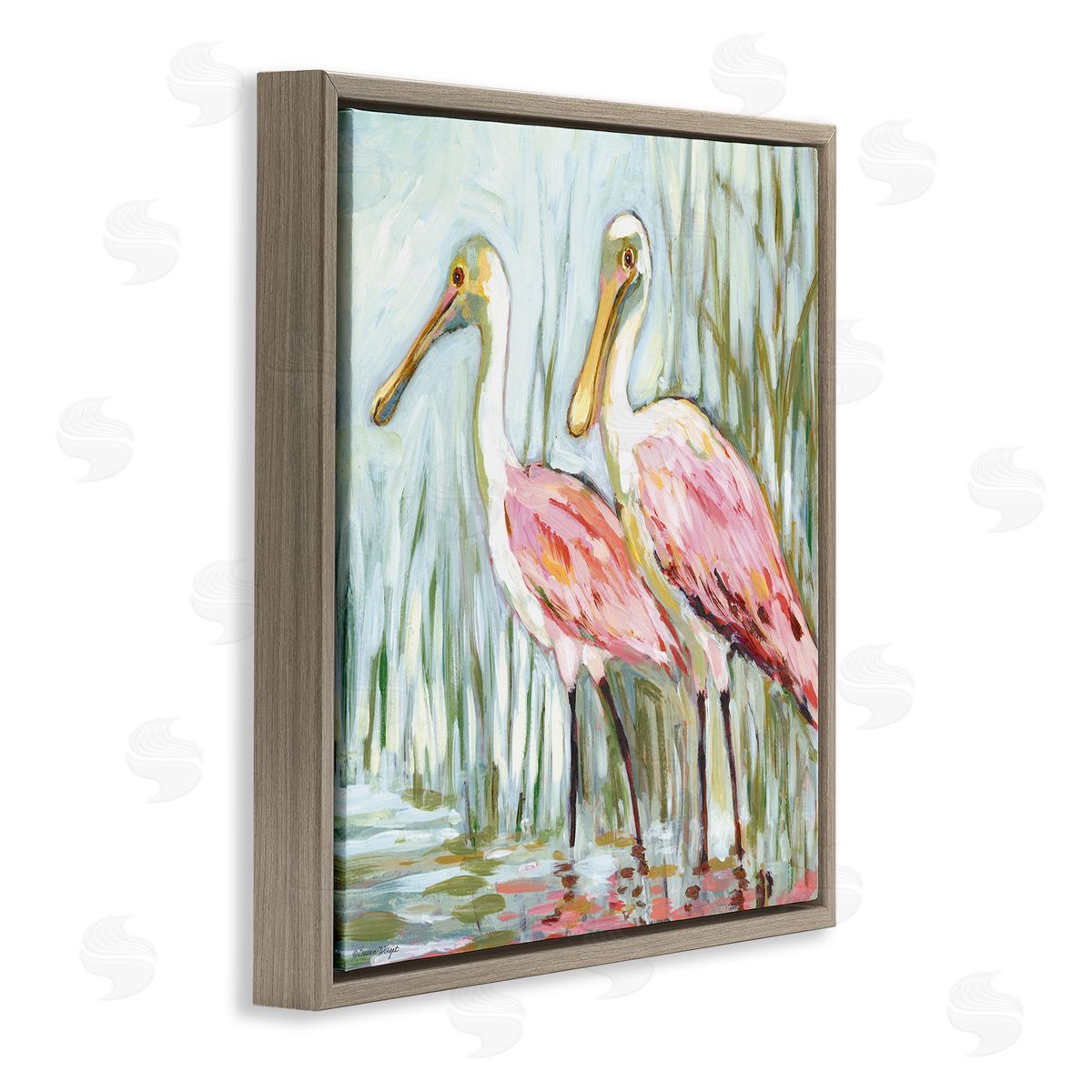 Susan Winget | Spoonbill Birds Pair