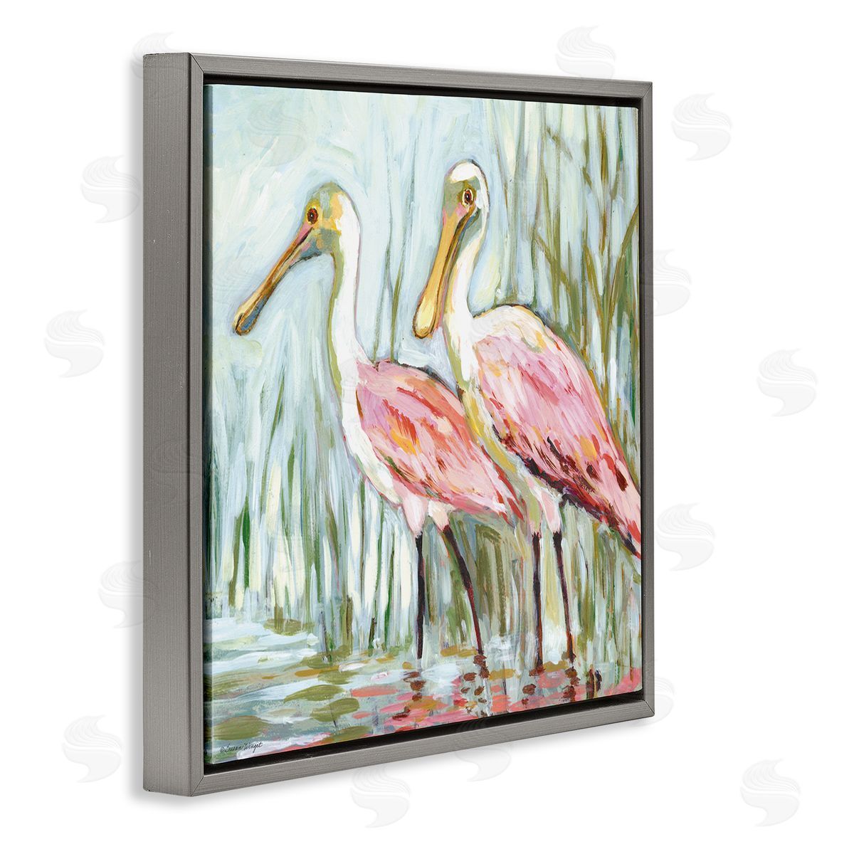 Susan Winget | Spoonbill Birds Pair