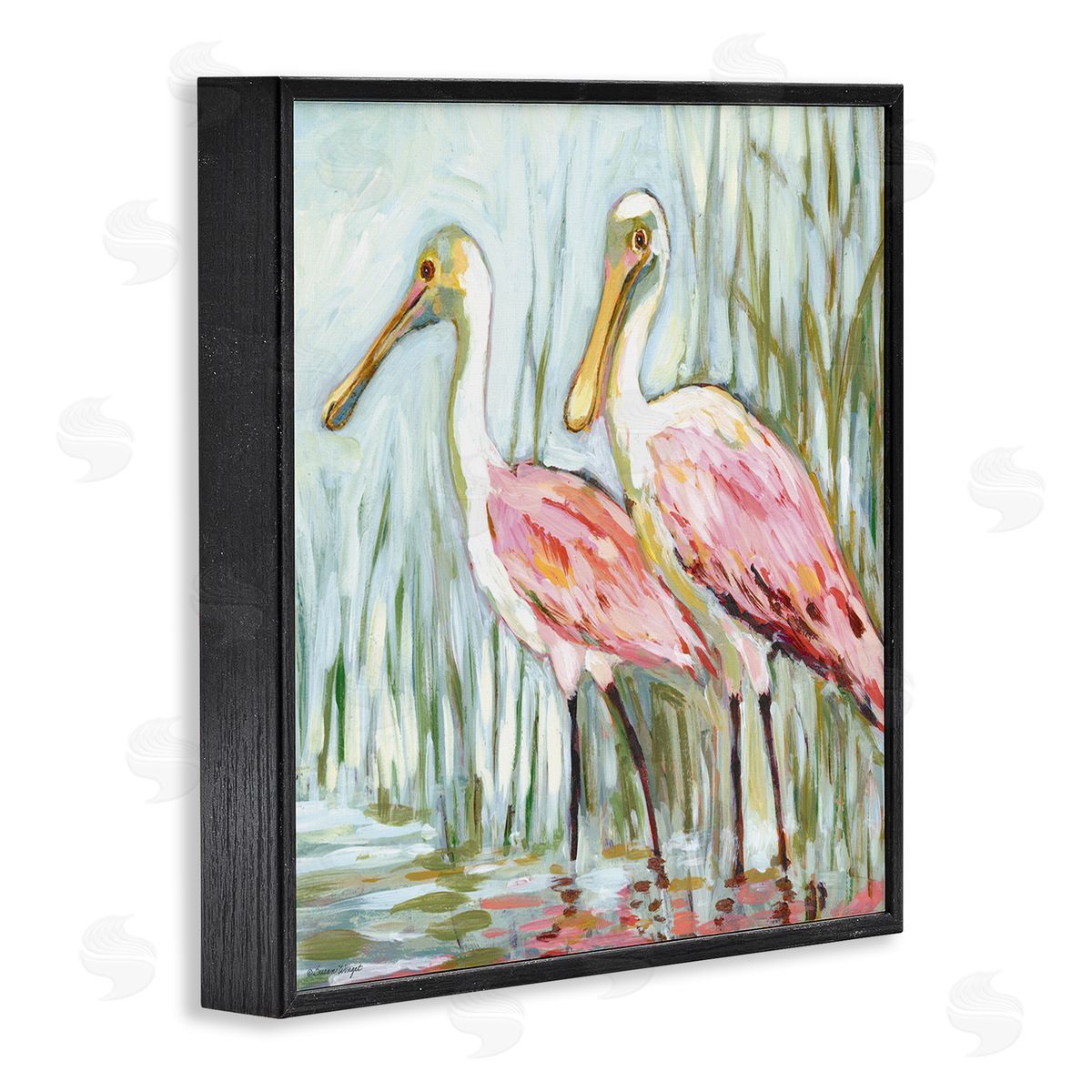 Susan Winget | Spoonbill Birds Pair