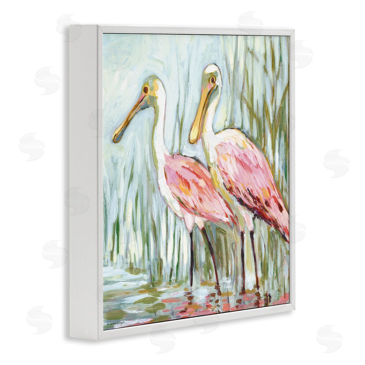 Susan Winget | Spoonbill Birds Pair