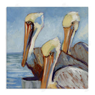 Susan Winget | Nautical Pelican Trio