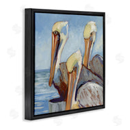 Susan Winget | Nautical Pelican Trio