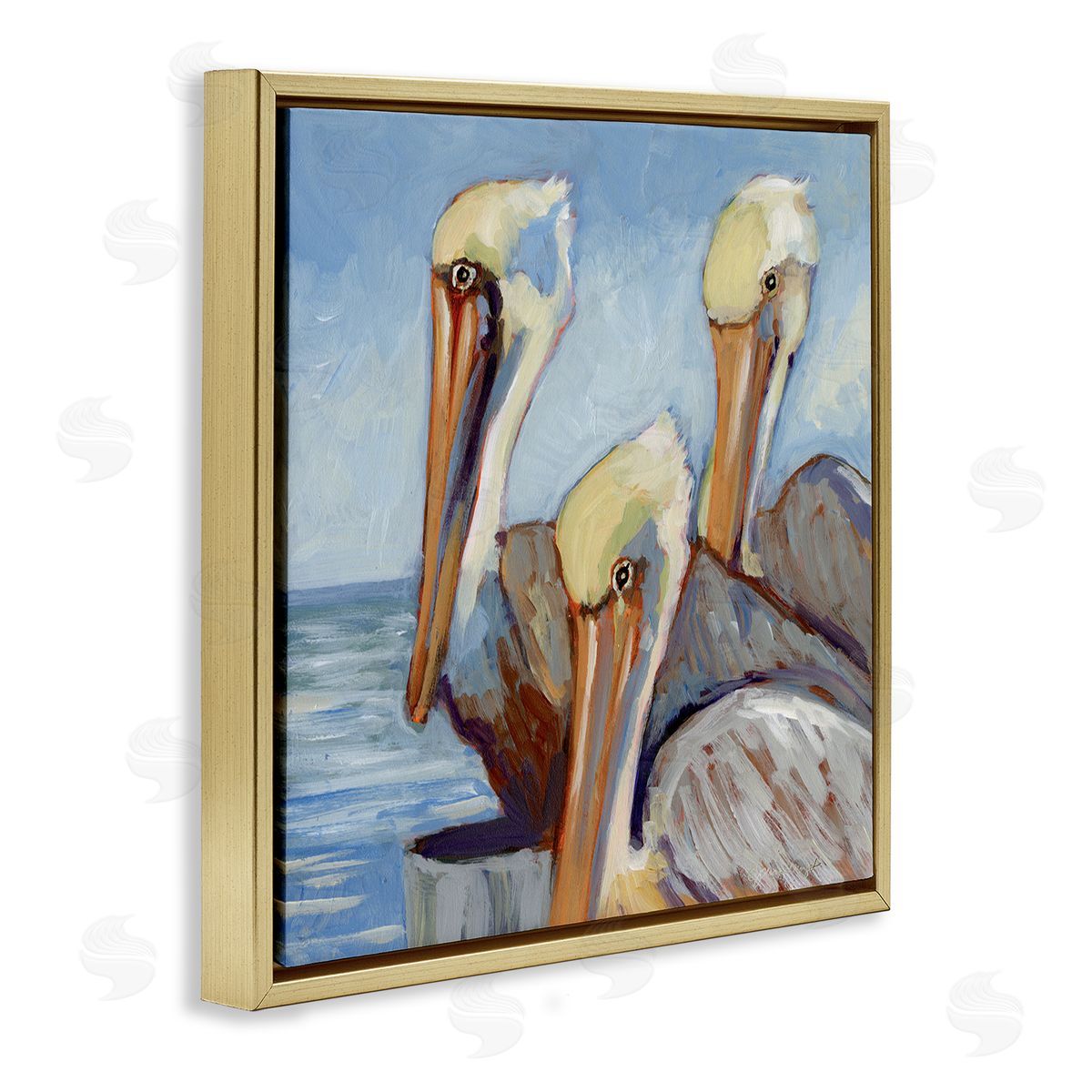 Susan Winget | Nautical Pelican Trio